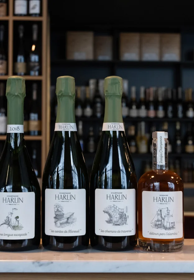 production de champagnes à Mareuil-le-Port près d'Epernay dans la Marne 51